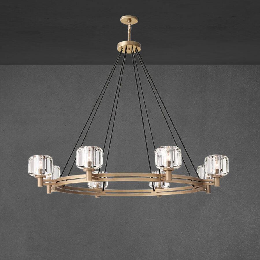Demaket Round Chandelier 36"48''60'' - GILDLAMPS