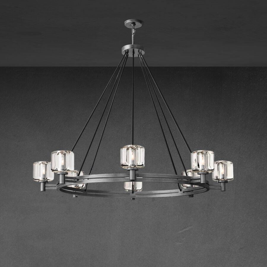Demaket Round Chandelier 36"48''60'' - GILDLAMPS