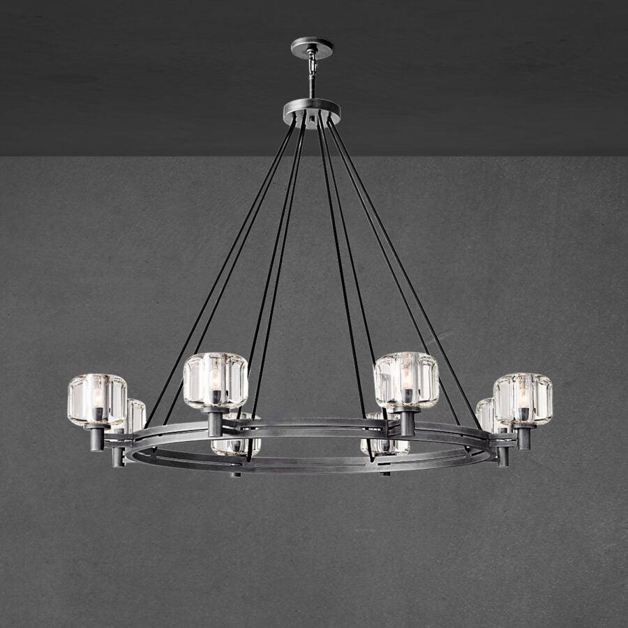 Demaket Round Chandelier 36"48''60'' - GILDLAMPS