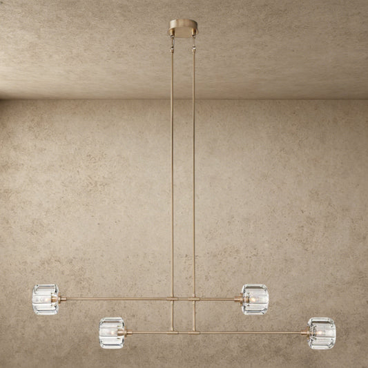 Demaret Mobile Linear Chandelier 54 inch, 72 inch