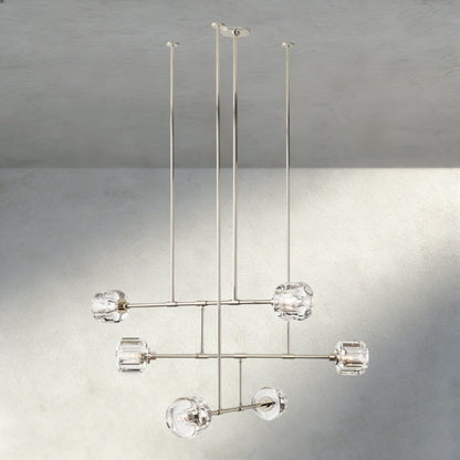 Demaret Mobile Round Chandelier 48", 62" - GILDLAMPS