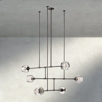 Demaret Mobile Round Chandelier 48", 62" - GILDLAMPS