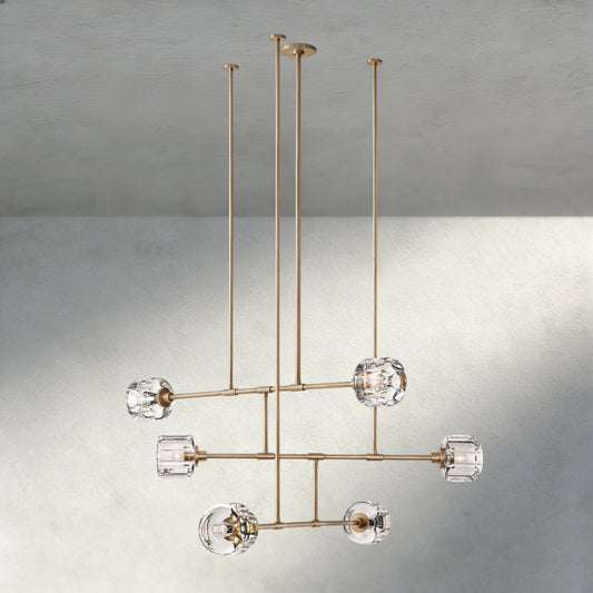 Demaret Mobile Round Chandelier 48", 62" - GILDLAMPS