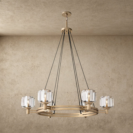 Demaret Round Chandelier 36 inch, 48 inch, 60 inch