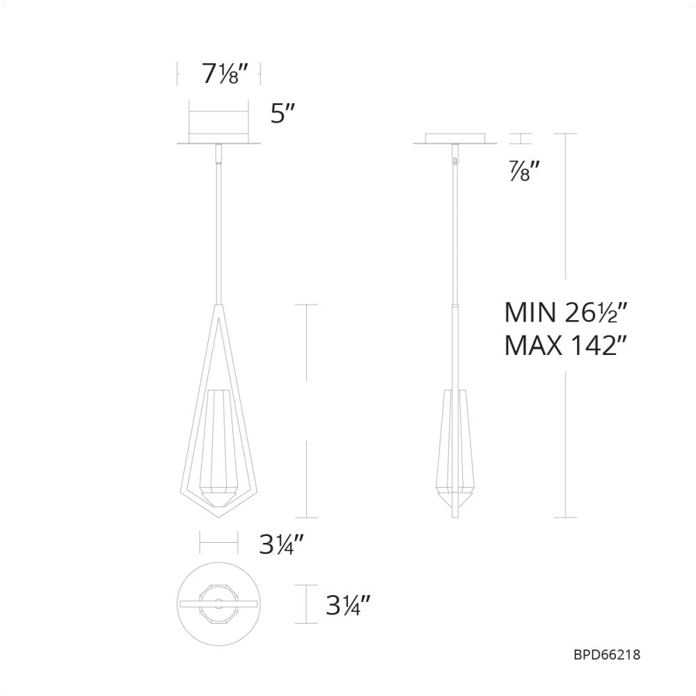 Devotion Pendant - GILDLAMPS