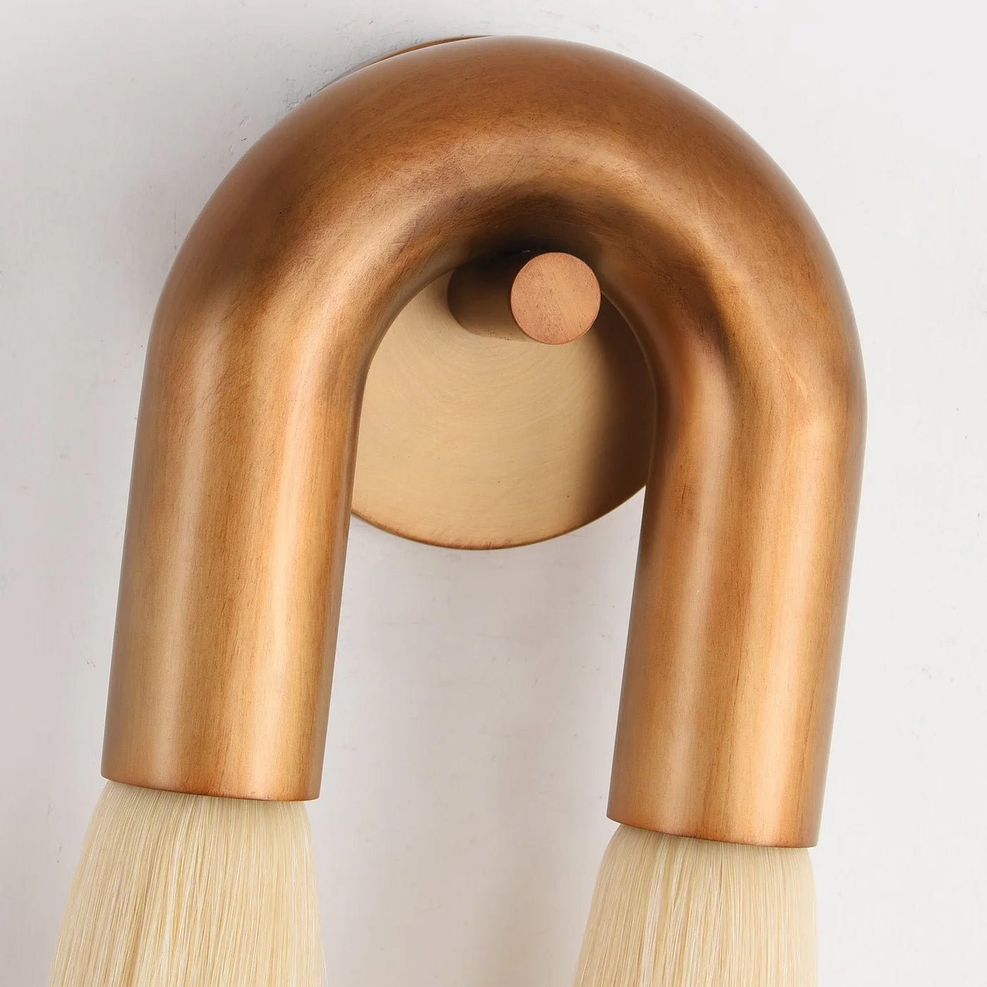 Double Head Antonia Horsehair Sconce - GILDLAMPS