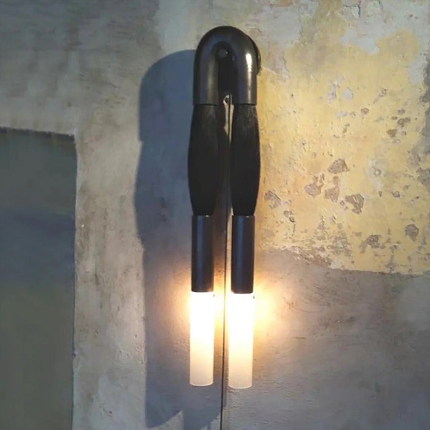 Double Head Antonia Horsehair Sconce - GILDLAMPS