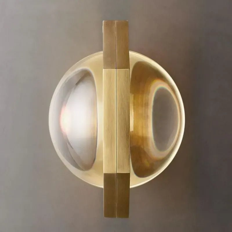 Eclatant Modern Crystal Ball Wall Sconce - GILDLAMPS