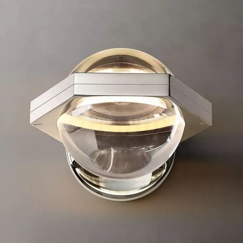 Eclatant Modern Crystal Ball Wall Sconce - GILDLAMPS
