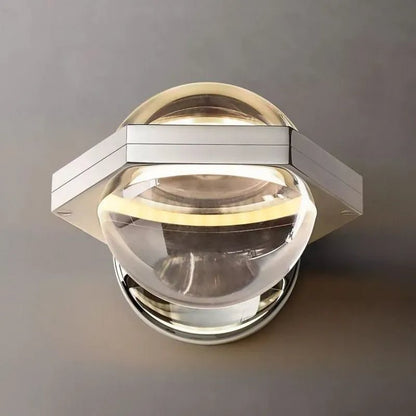 Eclatant Modern Crystal Ball Wall Sconce - GILDLAMPS