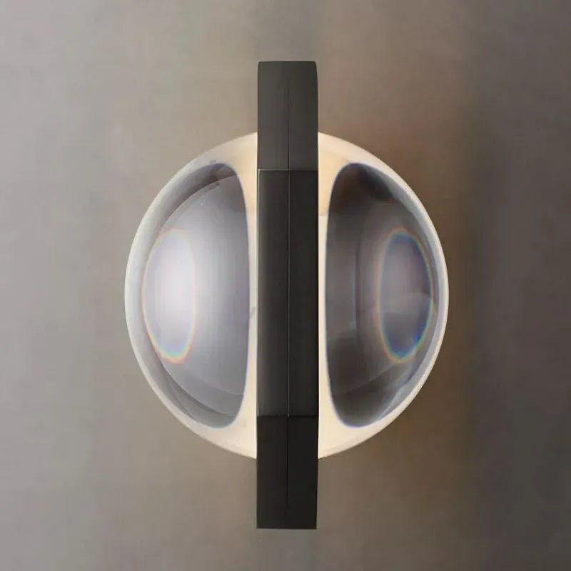 Eclatant Modern Crystal Ball Wall Sconce - GILDLAMPS