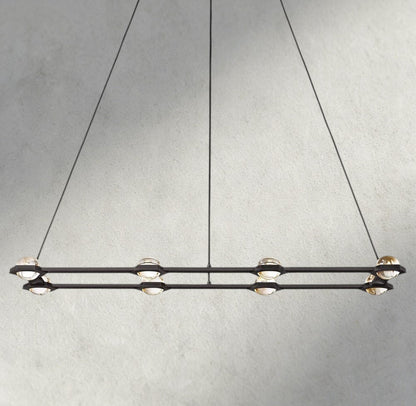 Ecletant Rectangular Chandelier 54", 72" - GILDLAMPS