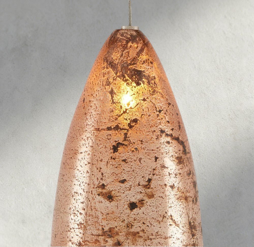 Edda Linear Glass Chandelier 48", 54" - GILDLAMPS