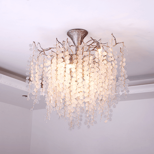 Ellie Modern Crystal Branch Chandelier - GILDLAMPS