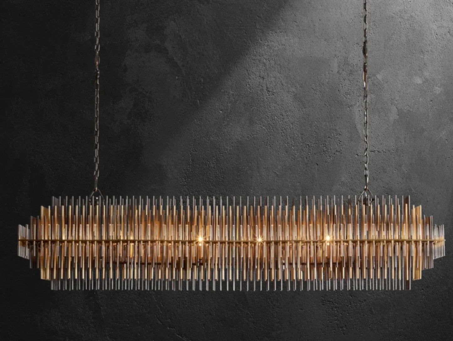 Emily Rectangular Chandelier - GILDLAMPS
