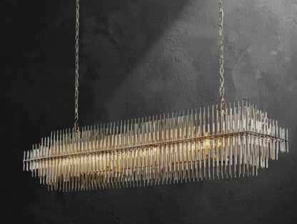 Emily Rectangular Chandelier - GILDLAMPS
