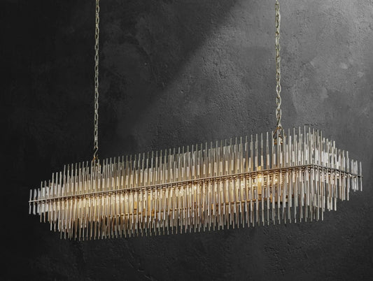 Emily Rectangular Chandelier - GILDLAMPS