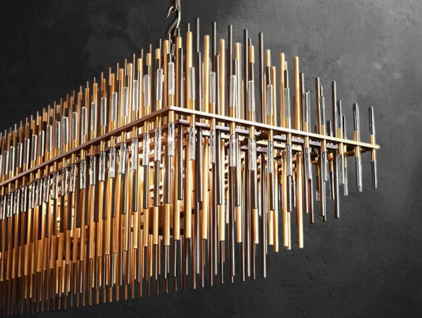 Emily Rectangular Chandelier - GILDLAMPS