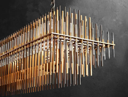 Emily Rectangular Chandelier - GILDLAMPS