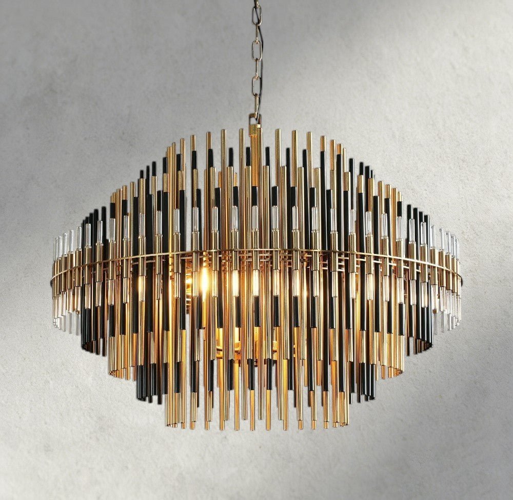 Emily Round Chandelier 24", 32", 42" - GILDLAMPS