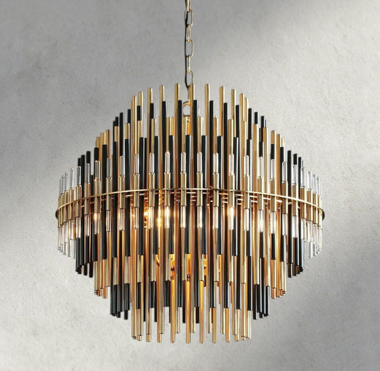 Emily Round Chandelier 24", 32", 42" - GILDLAMPS