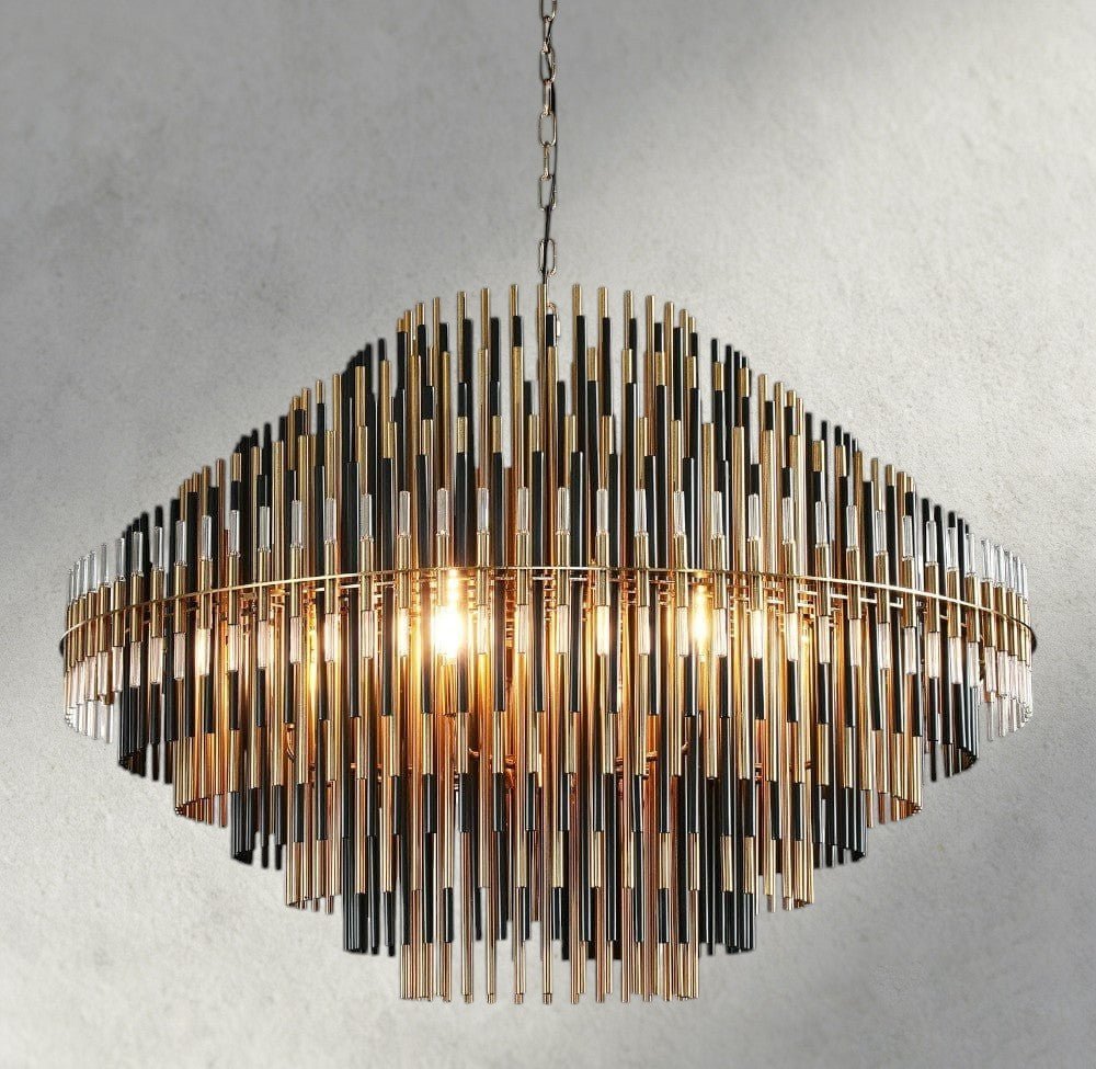Emily Round Chandelier 24", 32", 42" - GILDLAMPS