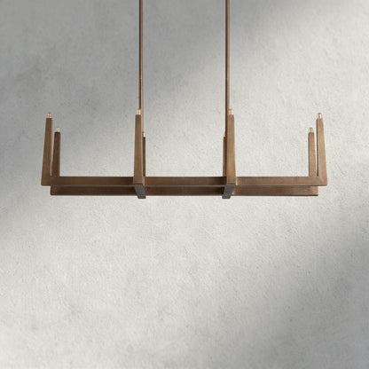 Emmet Linear Chandelier - GILDLAMPS