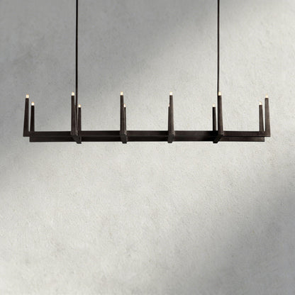 Emmet Linear Chandelier - GILDLAMPS