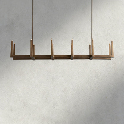 Emmet Linear Chandelier - GILDLAMPS