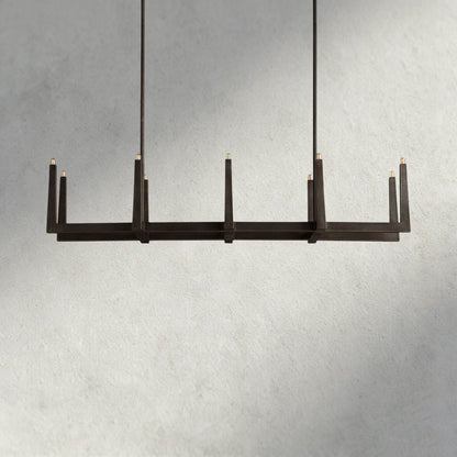 Emmet Linear Chandelier - GILDLAMPS