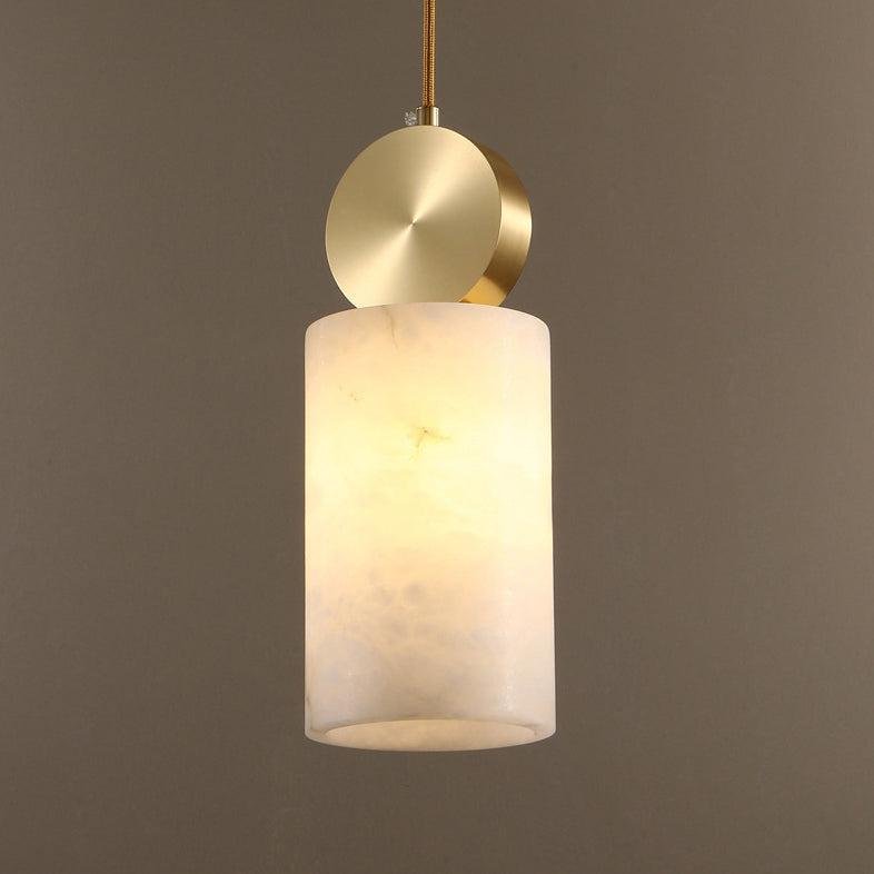Etruscan alabaster Pendant Light - GILDLAMPS