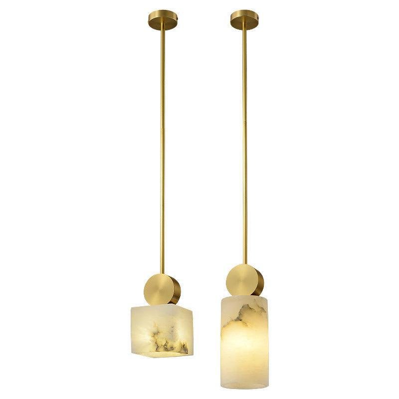 Etruscan alabaster Pendant Light - GILDLAMPS