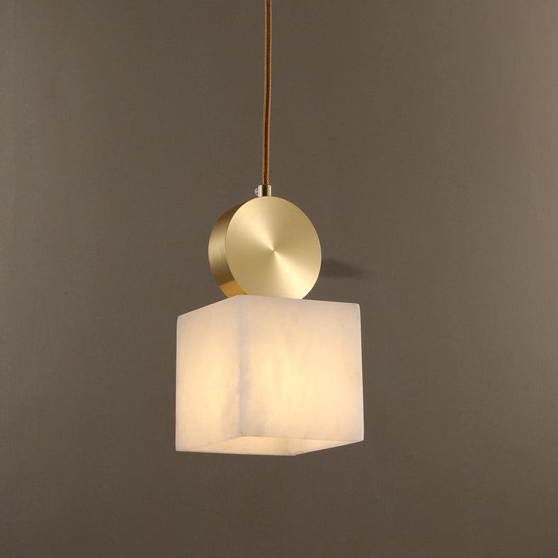 Etruscan alabaster Pendant Light - GILDLAMPS