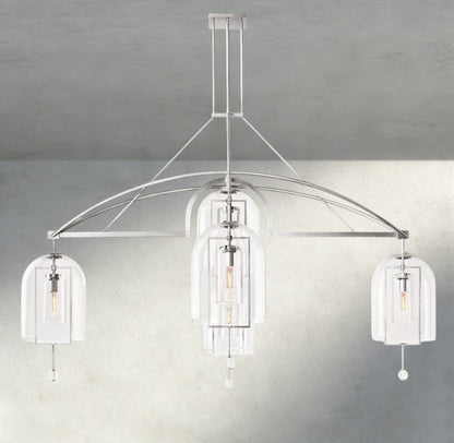Falcin Grand Linear Chandelier 61", 73", 85" - GILDLAMPS