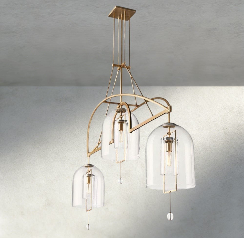 Falcin Grand Linear Chandelier 61", 73", 85" - GILDLAMPS
