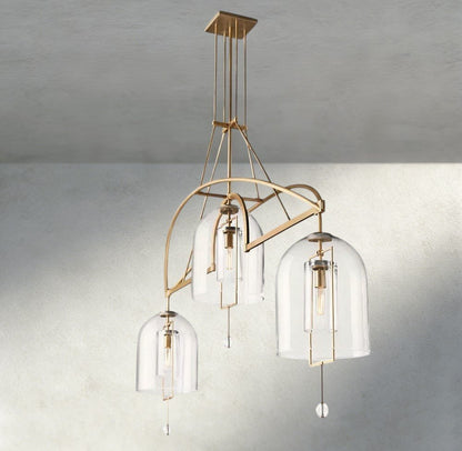 Falcin Grand Linear Chandelier 61", 73", 85" - GILDLAMPS