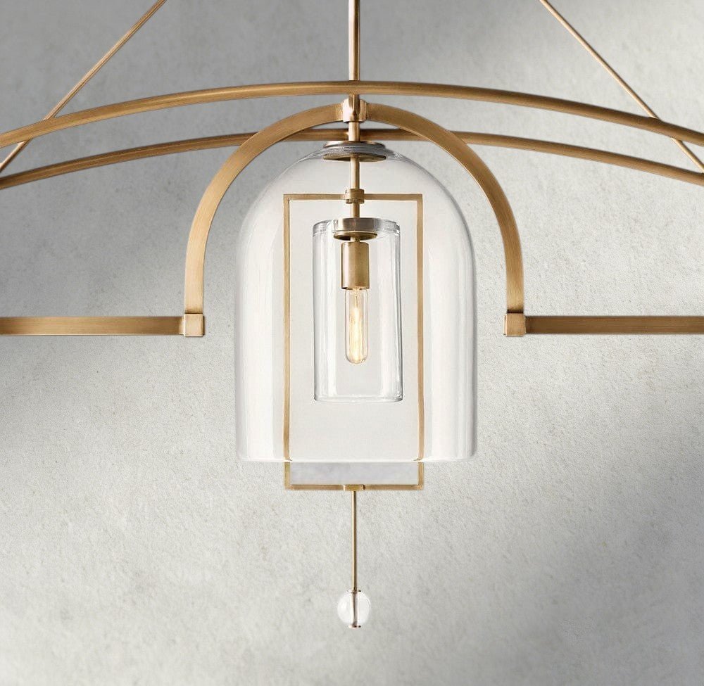 Falcin Grand Linear Chandelier 61", 73", 85" - GILDLAMPS