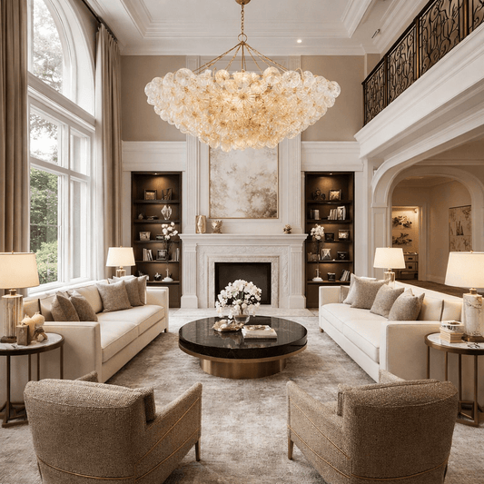 Falia Round Chandelier - GILDLAMPS