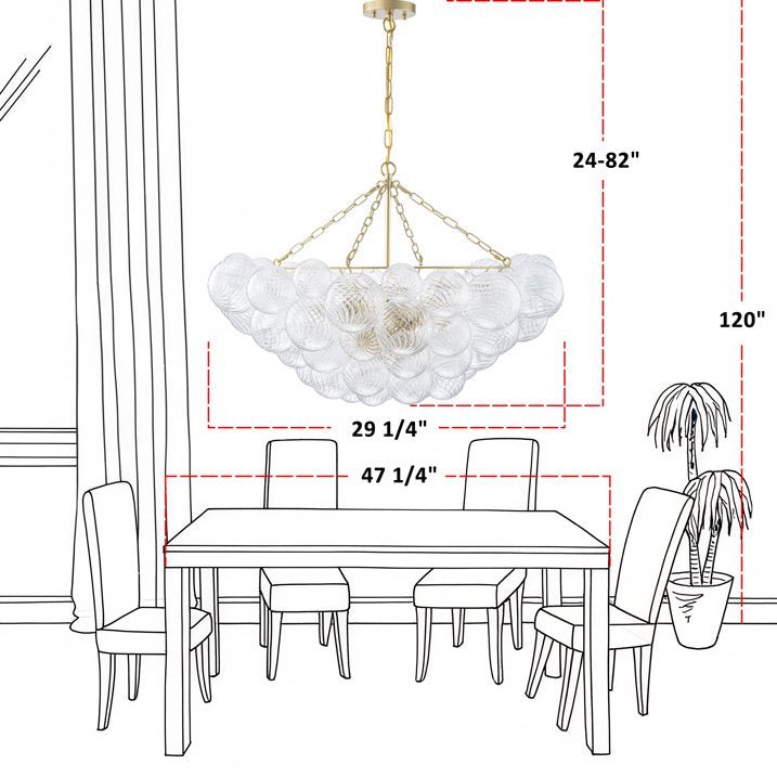 Falia Round Chandelier - GILDLAMPS