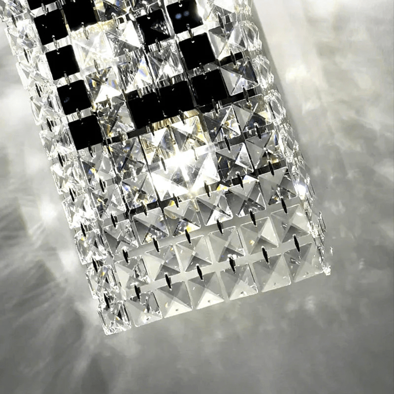 Fendi Modern Crystal Wall Sconce, Wall Light For Bedroom - GILDLAMPS