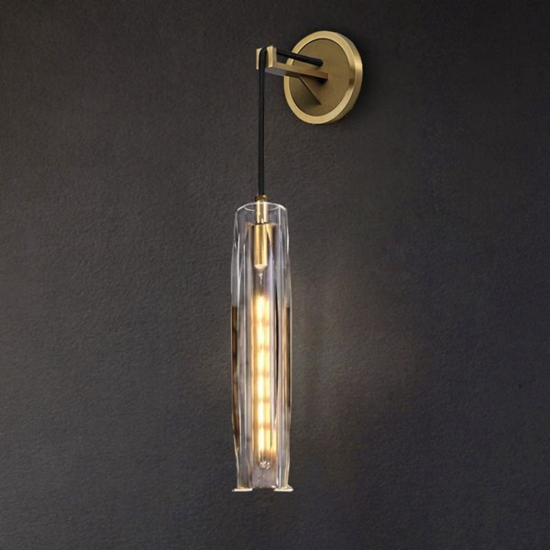 Fenella Crystal Pendant Shade Wall Sconce - GILDLAMPS