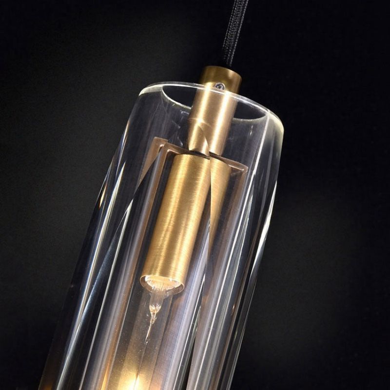 Fenella Crystal Pendant Shade Wall Sconce - GILDLAMPS