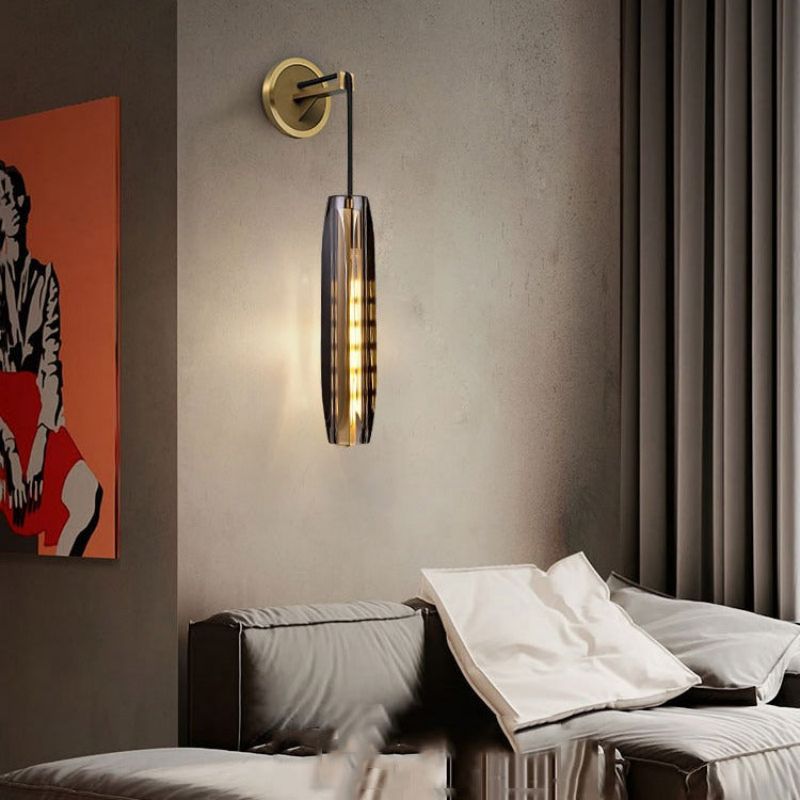 Fenella Crystal Pendant Shade Wall Sconce - GILDLAMPS