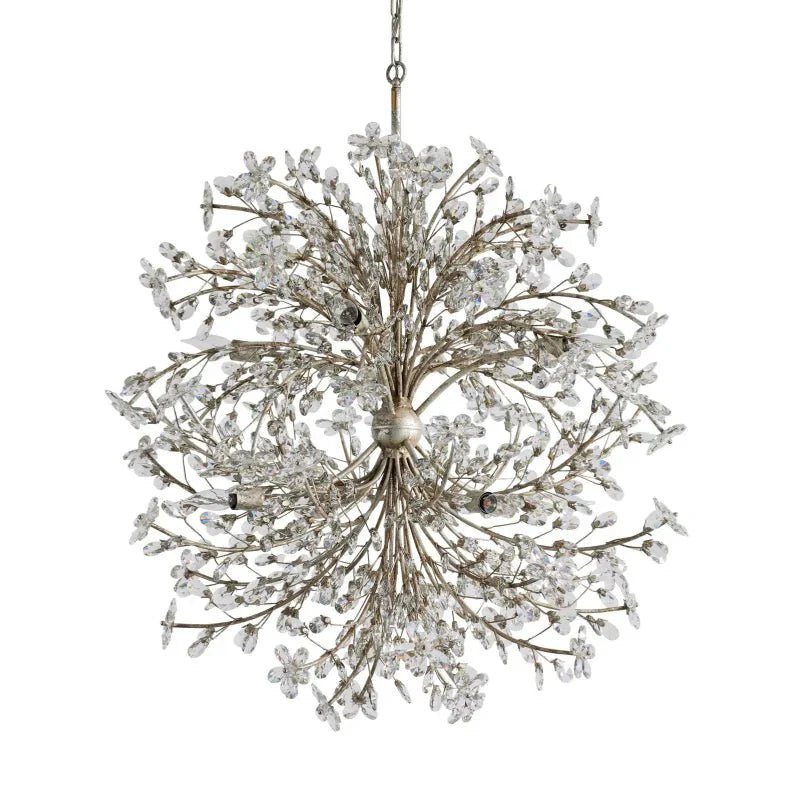 Fiore 8 - Light Round Chandelier - GILDLAMPS