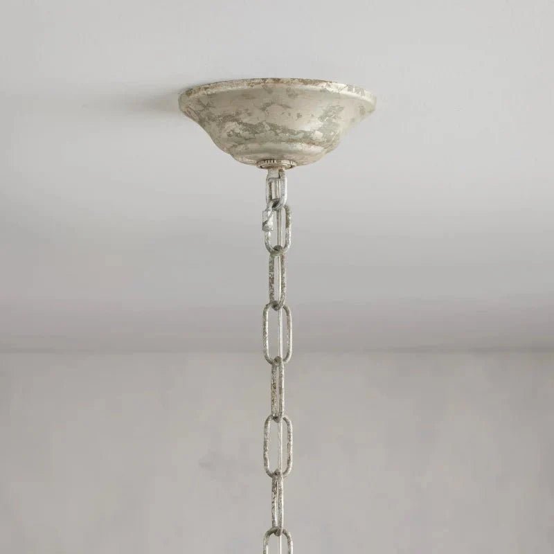 Fiore 8 - Light Round Chandelier - GILDLAMPS