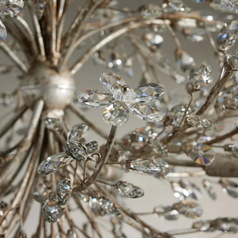 Fiore 8 - Light Round Chandelier - GILDLAMPS