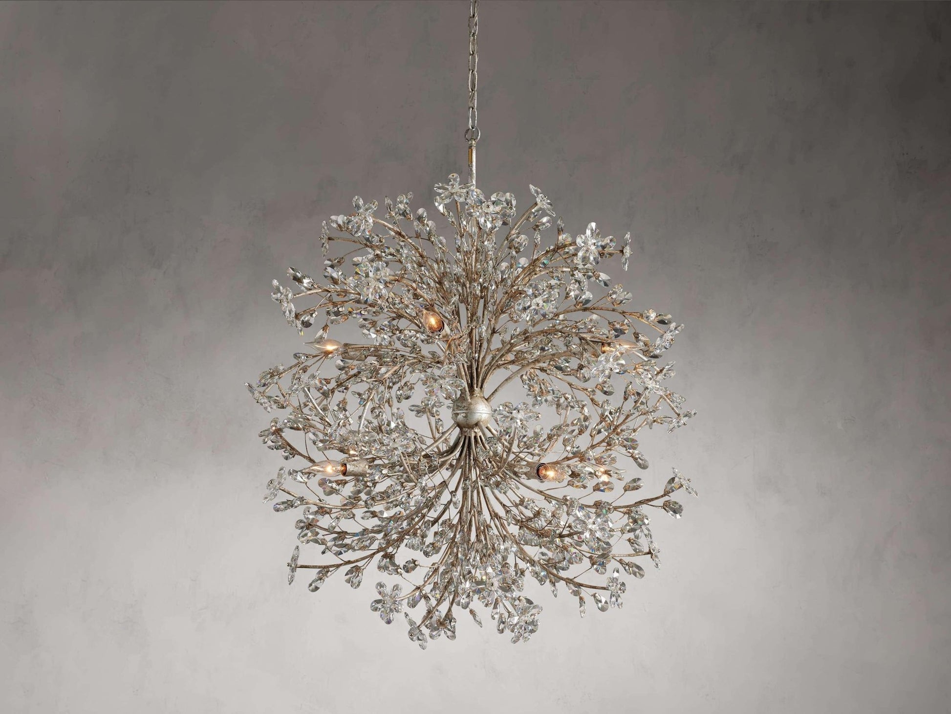 Fiore 8-Light Round Chandelier - GILDLAMPS