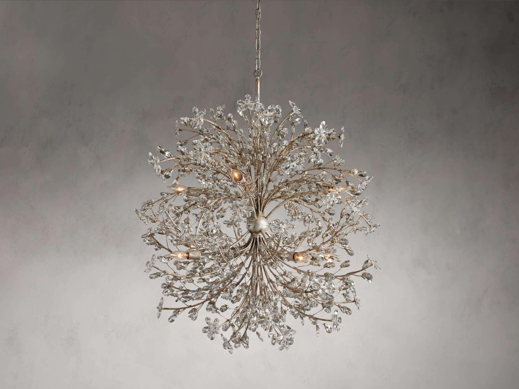 Fiore 8-Light Round Chandelier - GILDLAMPS
