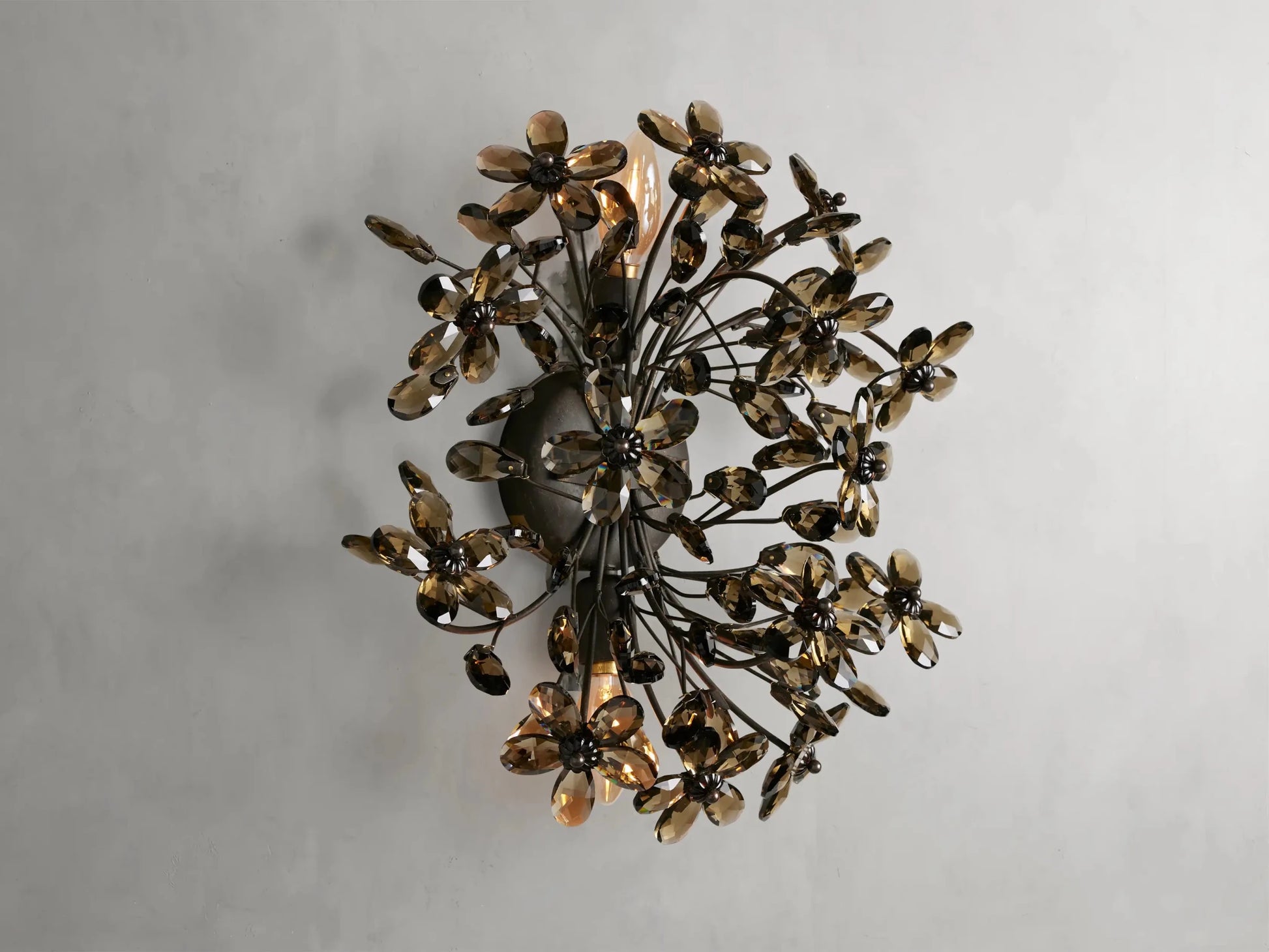 Fiore Colored 2-Light Wall Sconce 14"H - GILDLAMPS