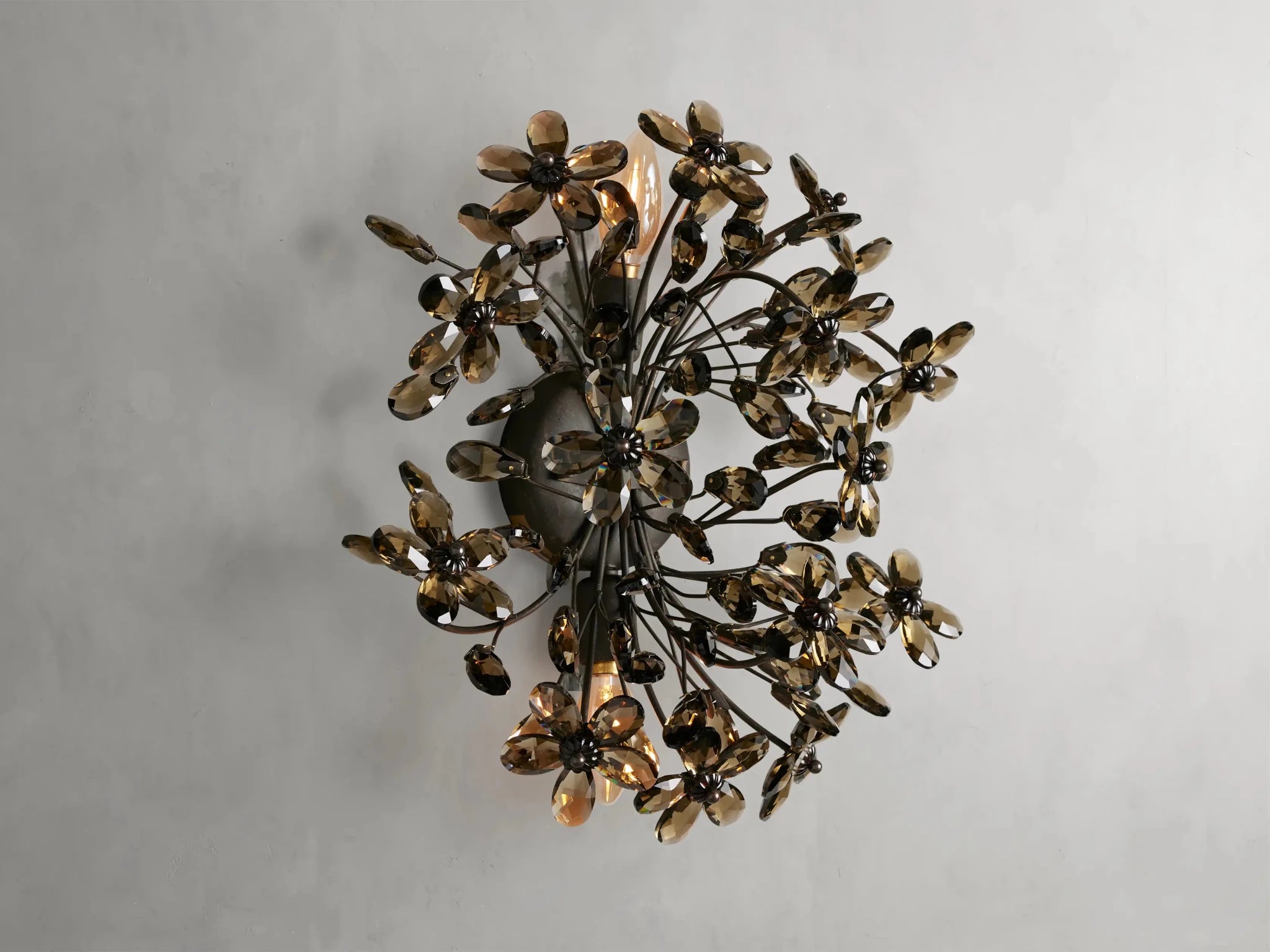 Fiore Colored 2-Light Wall Sconce 14"H - GILDLAMPS